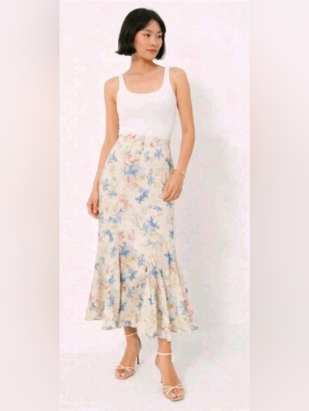 Nwt Tuckernuck Mallory Lilly Of The Valley Skirt Size XSmall Cosmos